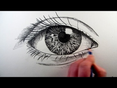 How To Draw A Realistic Eye: Narrated Step by Step
