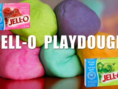 How to make Playdough with JELLO | No Cook!