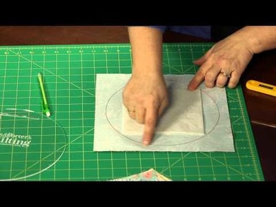 How to Make Quilting Quickly's "Running in Circles" Table Runner: A 'Quilt-as-you-go' Lesson