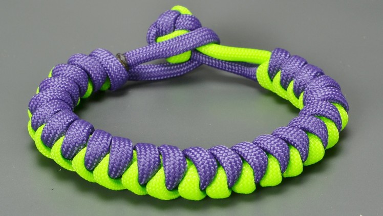 How to make Snake paracord bracelet