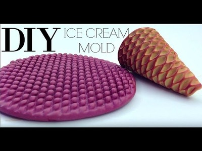 Ice Cream cone mold tutorial! ♥