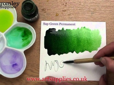 Liquitex Professional Acrylic ink! Sap Green Permanent 315