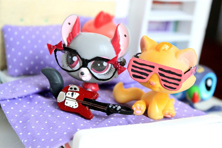 LPS DIY - EASY LPS glasses and sunglasses 2