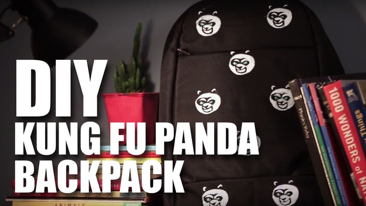 Mad Stuff With Rob - DIY Kung Fu Panda Backpack | Kung Fu Panda 3 special
