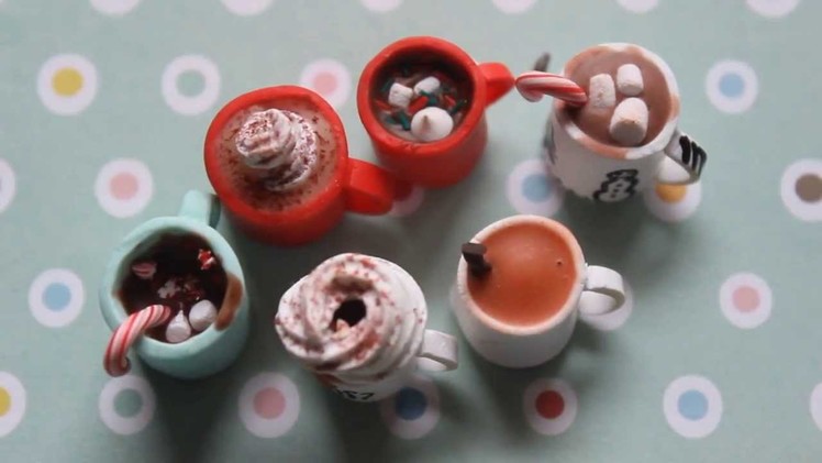 Mini Holiday Drinks DIY (Latte, Apple Cider, Eggnog, Hot Chocolate) (Part 2.2)