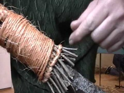 Nancy Today: How to make a broom 8 ASMR (basket making tutorial) hacer cesta