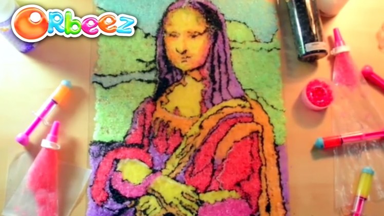 Orbeez Crush Art Challenge: The Mona Lisa | Official Orbeez