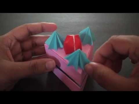 Origami Daily - 388: Strawberry Short Cake Box - TCGames [HD]
