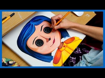 Painting Coraline | BeckieJBrownArt