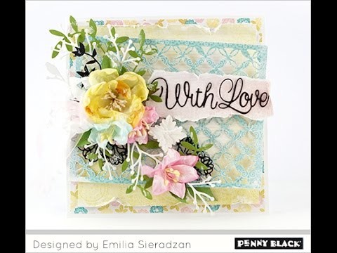 Penny Black Layered Card Tutorial
