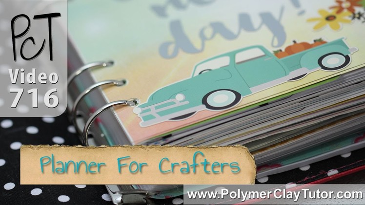 Planner Ideas for Crafters and Polymer Clay Artists