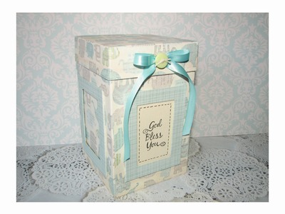RECYCLE IDEAS: GIFT BOX WITH PICTURE FRAMES