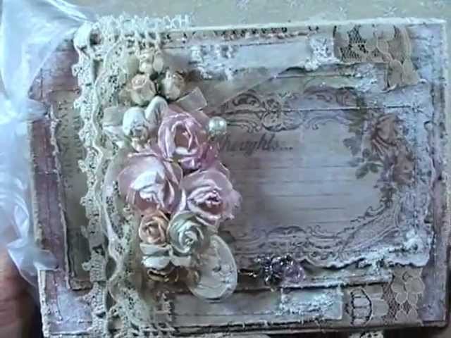 Shabby Chic Card and Altered bird cage