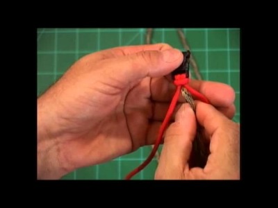 The Paracord Weaver: How To Start a 4 Strand Round Braid on a Buckle