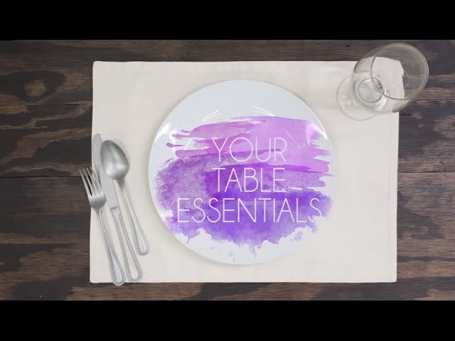 Three Ways to Dress Up Your Table