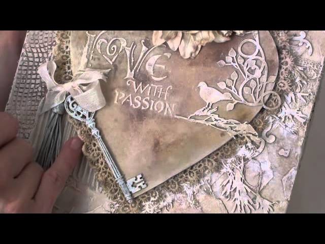 Wild Orchid Crafts - Heart Canvas