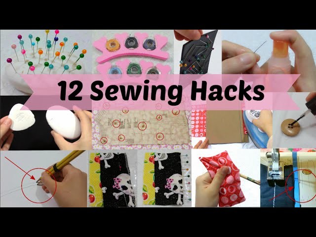 12 Useful Sewing & DIY Craft Hacks You Should Know ^^