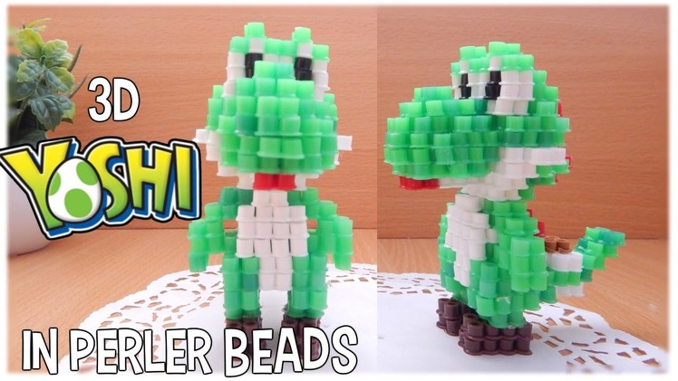 3D Perler Beads Tutorial YOSHI (Nintendo)