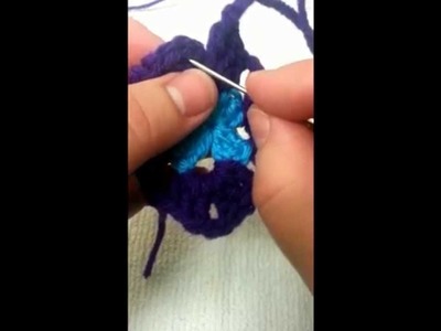 An alternate way to FINISH OFF your GRANNY SQUARE