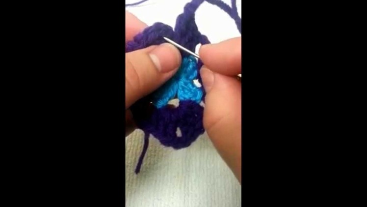 An alternate way to FINISH OFF your GRANNY SQUARE