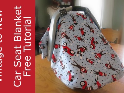 Baby Car Seat Cover. Blanket