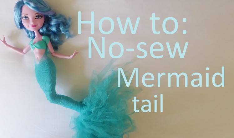 Clothes Tutorial: New-sew mermaid tail for your Ever After High dolls by EahBoy