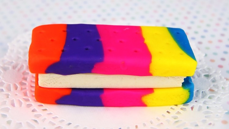 Colorful Sandwich Ice Cream