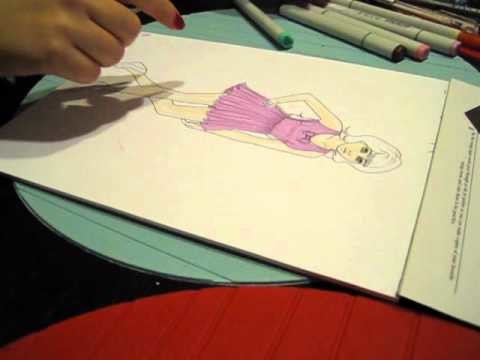 Crash Course in Fashion Design Part 9: Drawing Tutorial (Part 3 of 3)