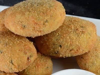 Crispy Chicken Cutlets  - By Vahchef @ vahrehvah.com