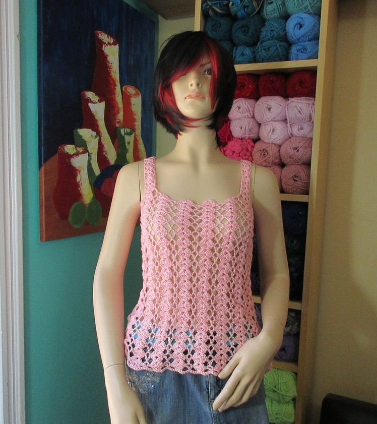 Crochet blusa de verano Yaritza con Ruby Stedman