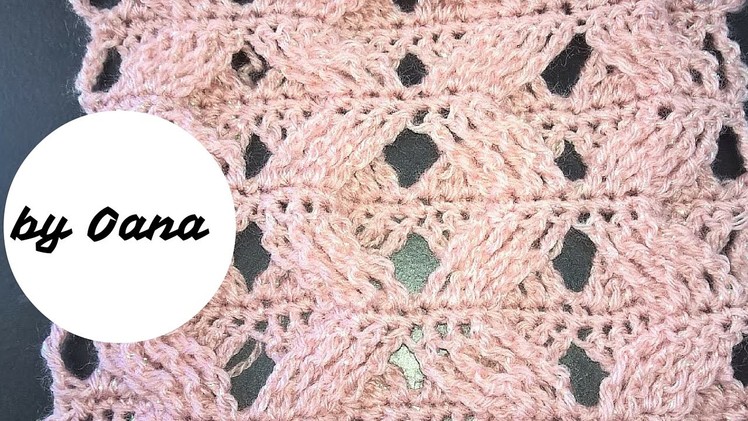 Crochet braided stitch