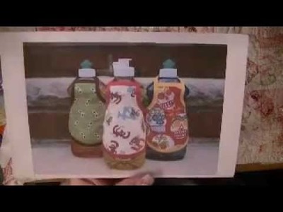 Cute soap bottle apron that is sew easy!