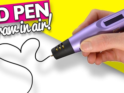 DIY | DRAW IN THE AIR?! - 3D Printing Pen Tutorial