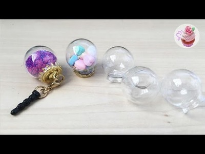 DIY glass globe accessories ft. Panda Hall