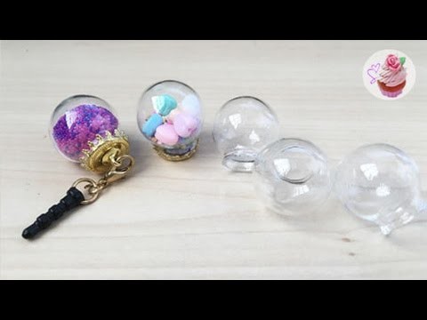 DIY glass globe accessories ft. Panda Hall