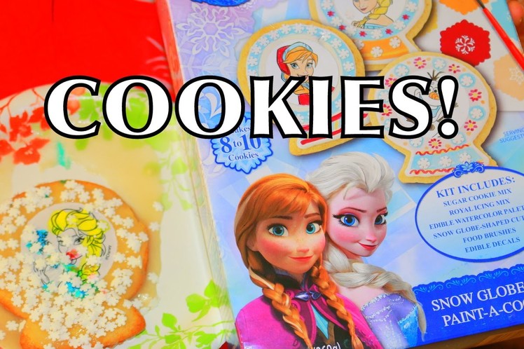 Elsa Frozen Cookies Disney Princess Anna Olaf Kristoff Sven Christmas Cookie Nerdy Nummies Recipe