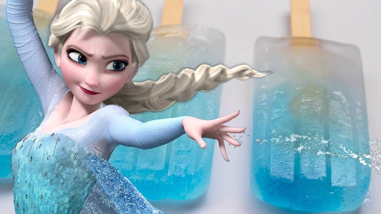 Elsa's Frozen Popsicles | Dishes by Disney