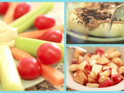 Healthy Snacks for After School ♡ Quick and Easy
