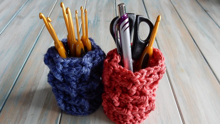 How to Crochet a Brick Stitch Pot Holder