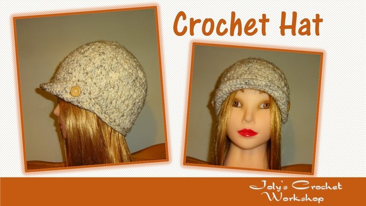 How to Crochet a Hat  -  Women's Cap