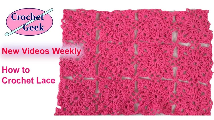 How to #Crochet #Lace Motif