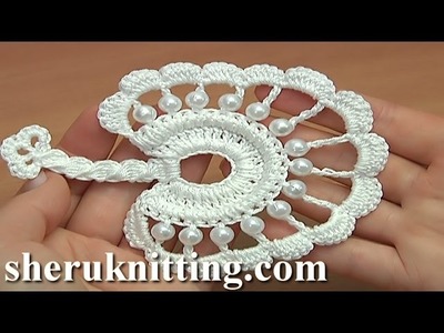 How to Crochet Round Leaf Tutorial 36