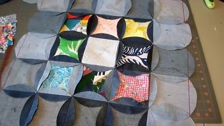 How to Make a Jean Circle Quilt
