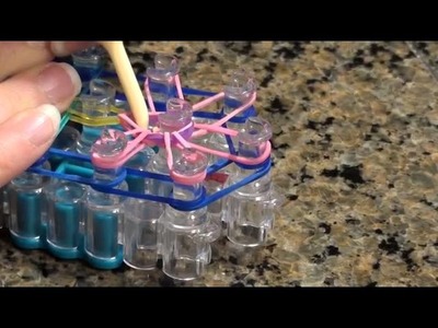 How to make a rainbow loom Starlight Bracelet