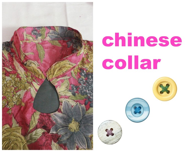 HOW TO MAKE CHINESE COLLAR