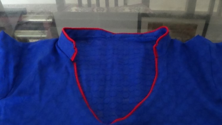 How To Make Chinese Collar For Kurti