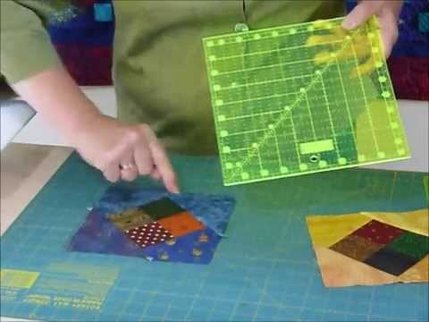 How to use delicious leftovers to make a Floating 4-patch block - Quilting Tips & Techniques 177