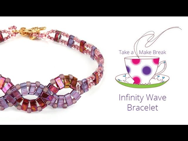 Infinity Wave Bracelets | Take a Make Break with Sarah