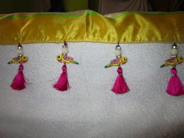 new saree kuchulu designs