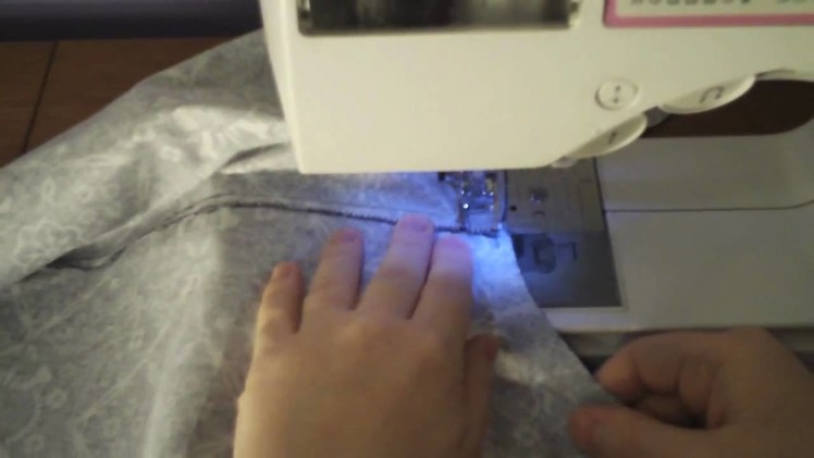 Learn to Sew 101 - Assembling the Pant Pieces Part I (Sewing the Crotch Seam) Lesson #8